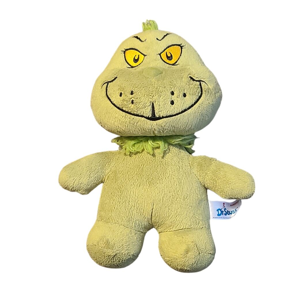 Dr. Seuss for Pets Dr. Seuss The Grinch Plush Dog Toy, Big Head | 9 inch